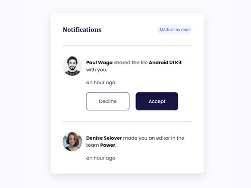 notifications